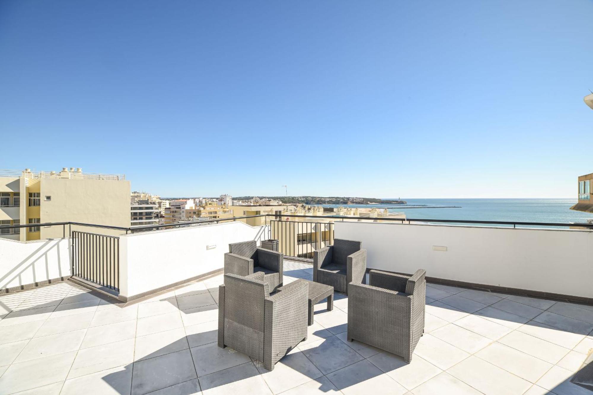 The Penthouse In Praia Da Rocha Portimão Eksteriør billede